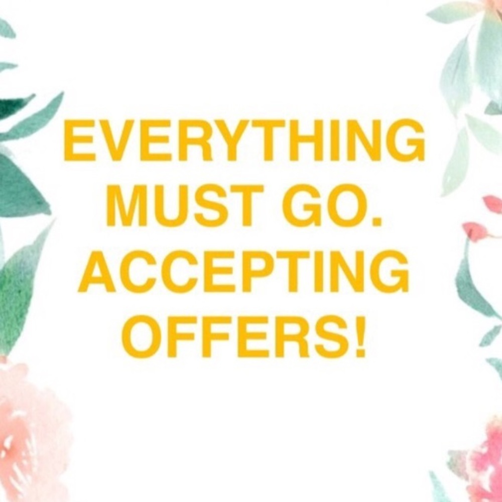 Make an offer & if its reasonable I will accept!